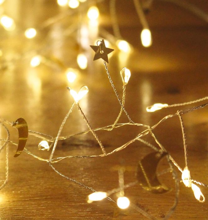 String of Lights, Stars & Moons