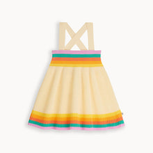 Load image into Gallery viewer, Rainbow Pink Knttied Sun Dress ''Bay'', GOTS
