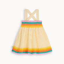 Load image into Gallery viewer, Rainbow Pink Knttied Sun Dress ''Bay'', GOTS
