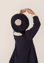 Load image into Gallery viewer, Kids Hat ''Belou Beret ''Total Eclipse''
