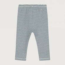 Load image into Gallery viewer, Baby Leggings ''Blue Grey'' GOTS Organic Cotton