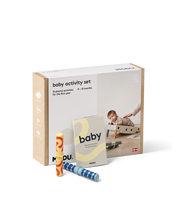 Load image into Gallery viewer, MODU Baby Activity Set, Sand Grey / Honey Yellow