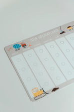 Load image into Gallery viewer, Week Planner for Children Incl. Symbols, Diggers