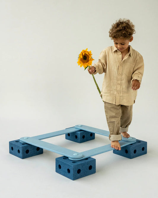 MODU Balance Track Set, Deep Blue / Sky Blue