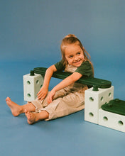 Load image into Gallery viewer, MODU Balance Track Set, Ocean Mint / Forest Green