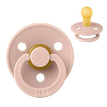 Load image into Gallery viewer, Bibs Pacifier Round ''Blush and Blush'', Various Sizes