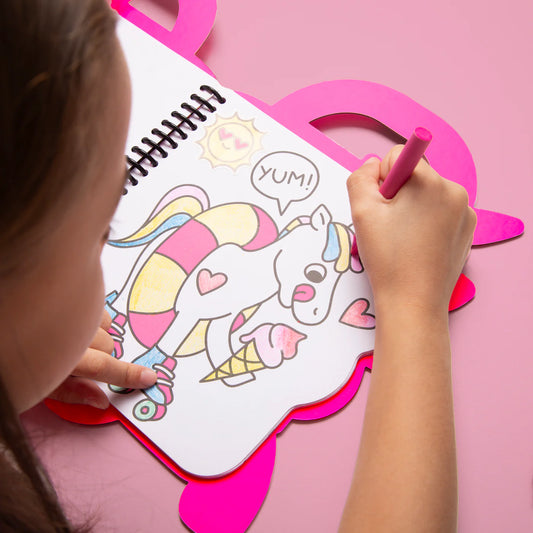 OMY Colouring & Stickers Book, Lily