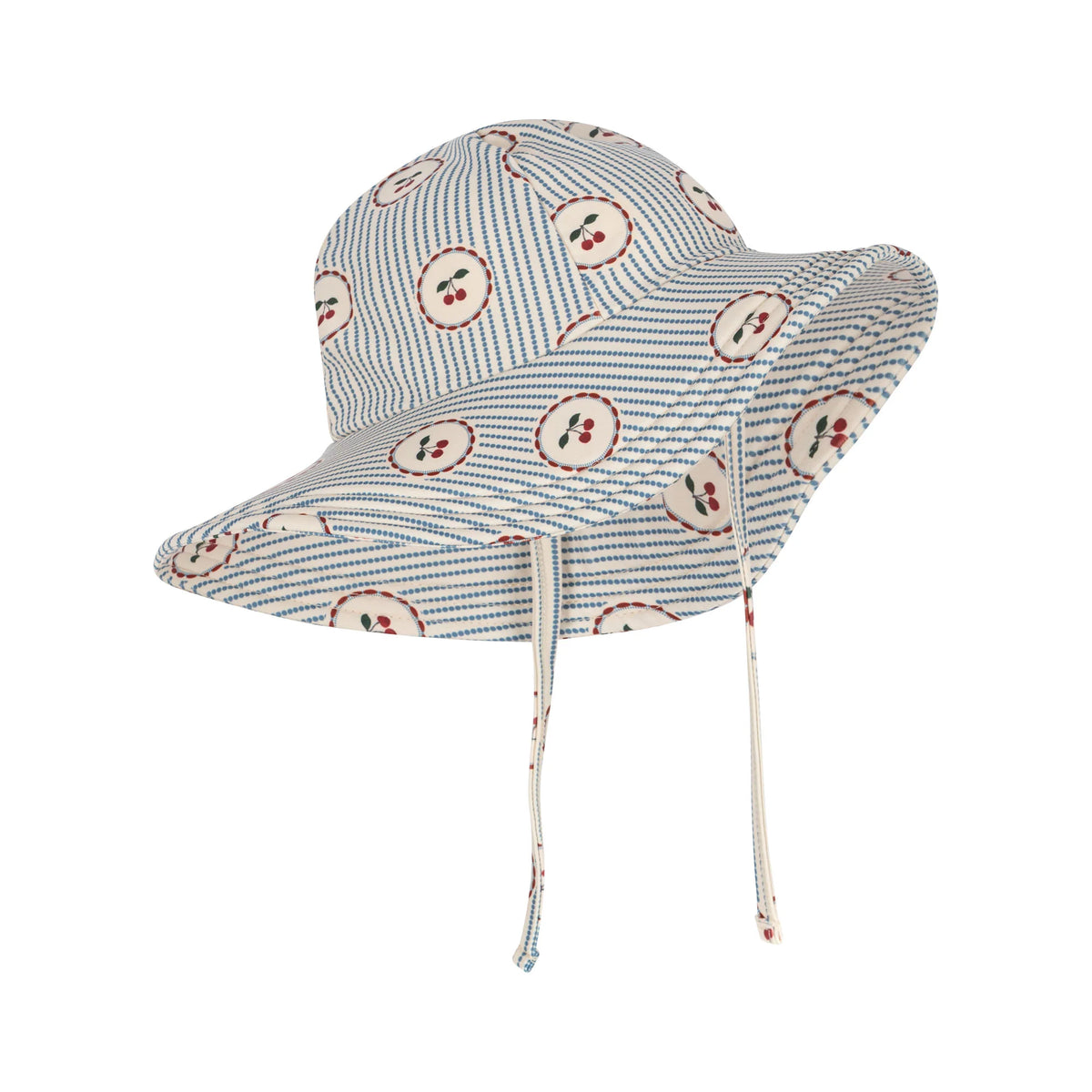 Cale Swim Hat ''Cherry Stripe''