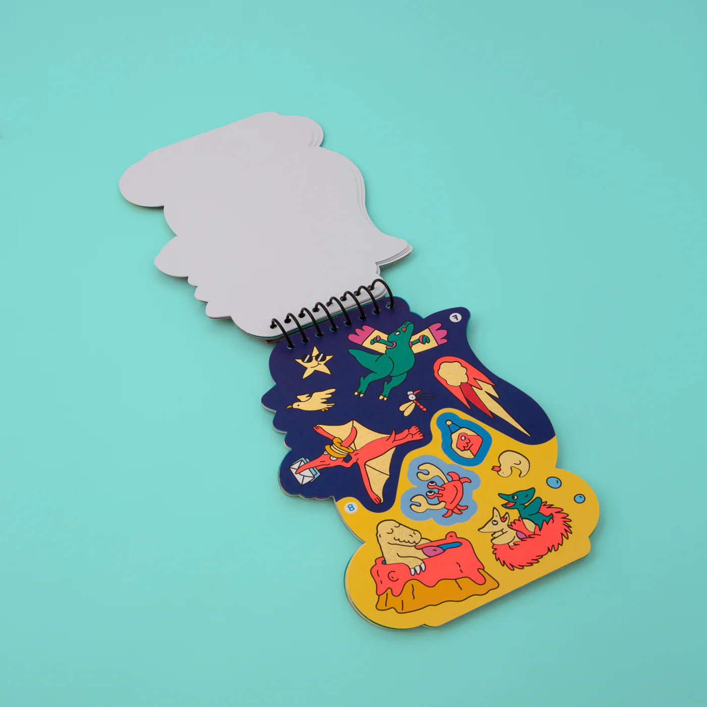 OMY Sticker Activity Book, Dino