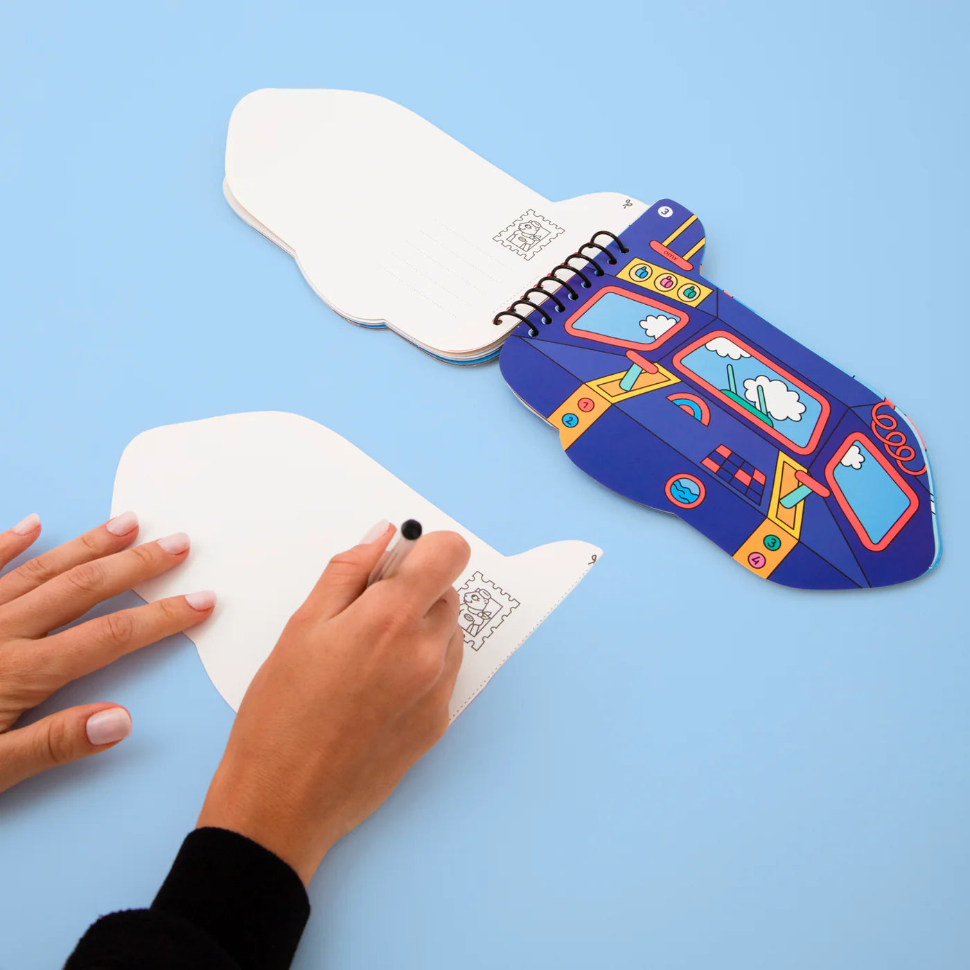 OMY Sticker Activity Book, Plane