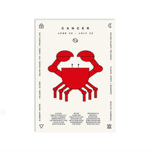 Load image into Gallery viewer, Star Sign Postcard, Various