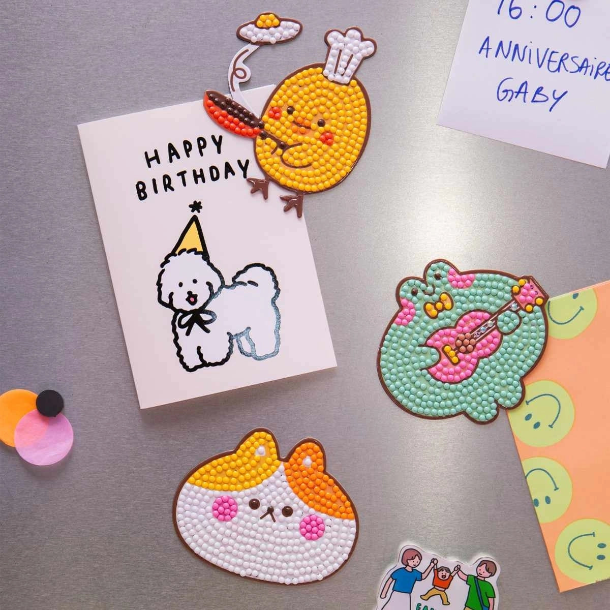 Diamond Painting Set Kids, Magnet Party Pack