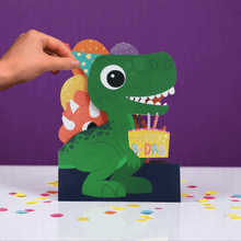 Load image into Gallery viewer, Birthday Card, Dino