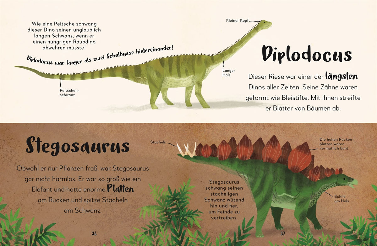 Mein liebstes Buch der Dinosaurier und anderer Lebewesen der Urzeit