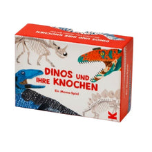 Lade das Bild in den Galerie-Viewer, ''Dinos und ihre Knochen'' Memory-Spiel, deutsche Sprache