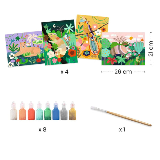 Paint Set ''Rainforest''