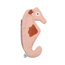 Load image into Gallery viewer, Coin Purse, Pink Seahorse