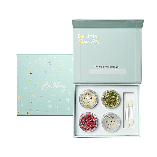 Oh Flossy Kinderschminke „Sparkly Glitter Set“