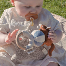 Load image into Gallery viewer, Rattle "Frey the Red Fox - Blueberry"