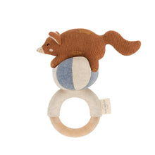 Load image into Gallery viewer, Rattle "Frey the Red Fox - Blueberry"