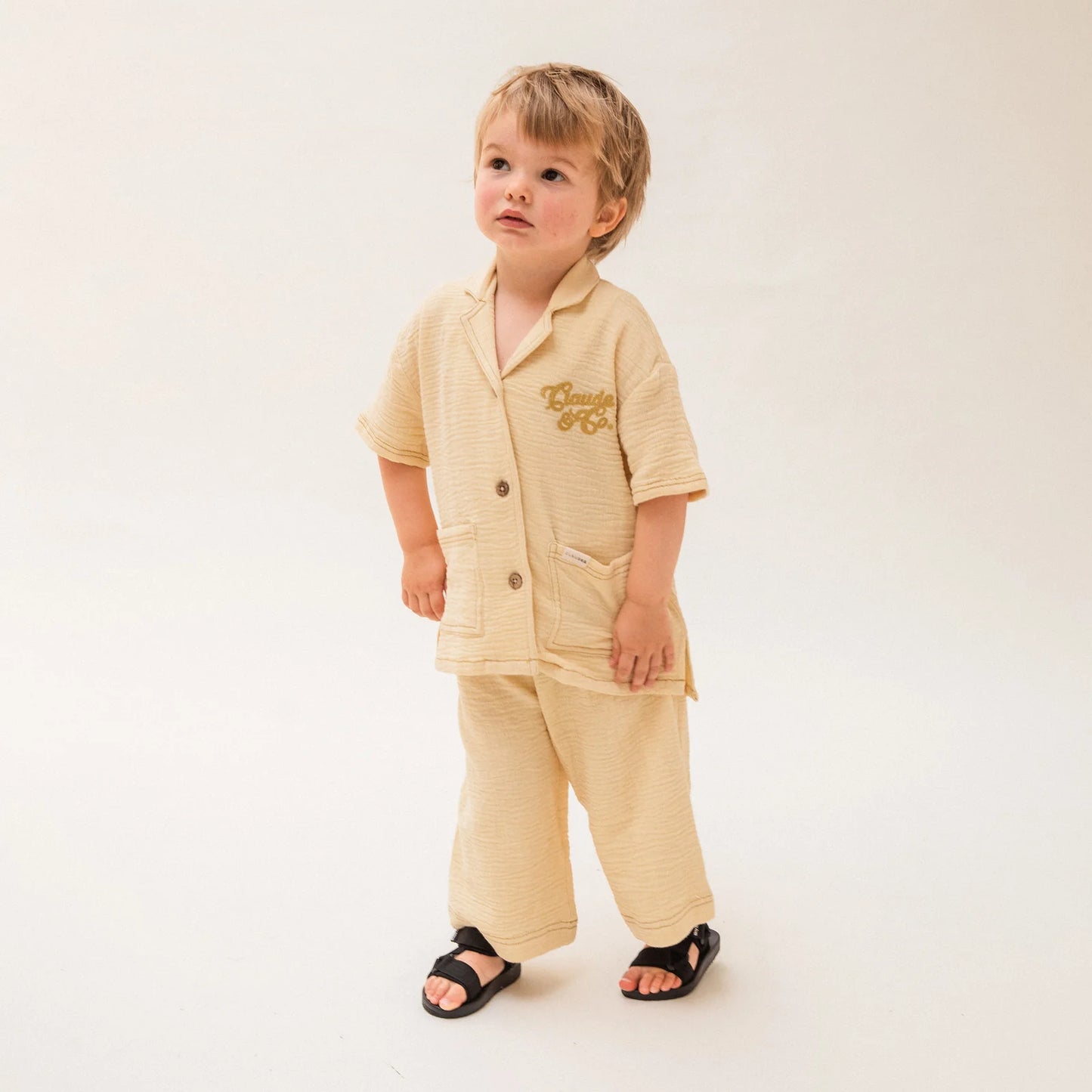 Wide Leg Trousers ''Butter'' 4 - 5 Years / 104 - 110