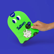 Load image into Gallery viewer, OMY Temporary Tattoos ''Boo! Glow in the Dark''