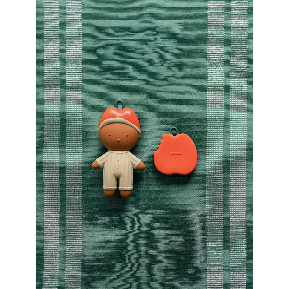 Apple Teether, Natural Rubber