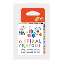 Load image into Gallery viewer, Set of 6 Spiral Crayons