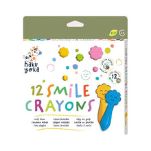 Lade das Bild in den Galerie-Viewer, Set aus 12 Kleinkind-Wachsmalern ''Lächeln''