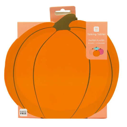 Pappteller ''Kürbisse''