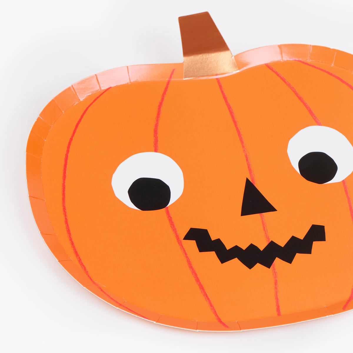 Halloween Party Plates, Pumpkin