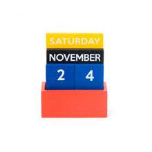 Load image into Gallery viewer, Small Perpetual Calendar, Multicolour
