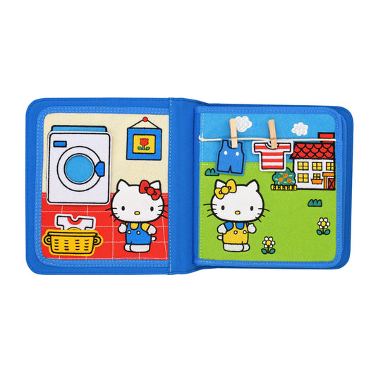 Hello Kitty Montessori Book & Backpack Set, Blue