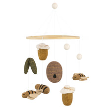 Load image into Gallery viewer, Baby Mobile, Honey Bee Mine