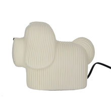 Lade das Bild in den Galerie-Viewer, Weiße Skye Terrier Hundelampe