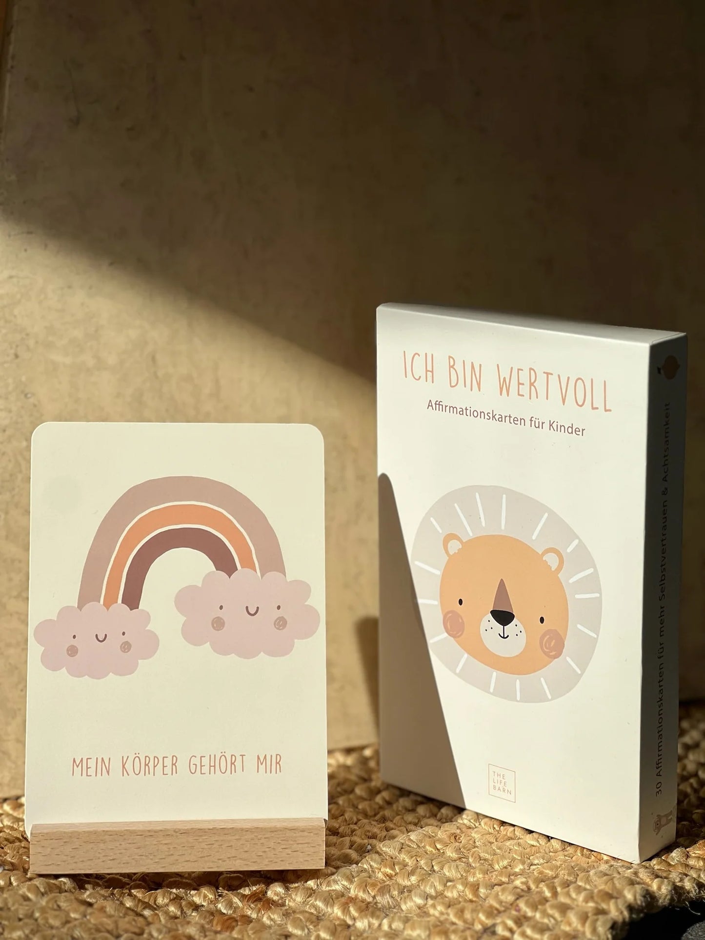 Affirmation Cards For Children ''Ich bin wertvoll''
