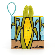 Load image into Gallery viewer, Jellycat Cloth Stroller Book ''Sweetcorn''