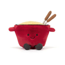 Load image into Gallery viewer, Jellycat ''Amuseables Cheese Fondue'' Soft Toy