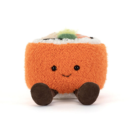 Jellycat Amuseables Codhi Kalifornische Rolle, Kuscheltier