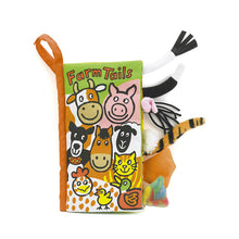 Lade das Bild in den Galerie-Viewer, Jellycat Soft Baby Book ''Farm Tails''