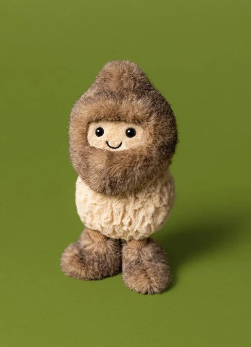 Jellycat Amuseables Erdnuss-Yeti, Kuscheltier