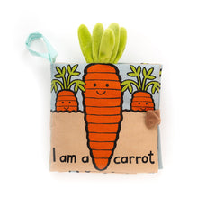 Load image into Gallery viewer, Jellycat Cloth Stroller Book ''Carrot''