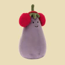 Load image into Gallery viewer, Jellycat ''Toastie Vivacious Red Aubergine'' Soft Toy