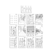 Load image into Gallery viewer, LED Drawing Board - K-Draw Manga Pro Blue