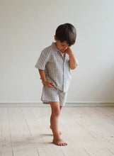 Lade das Bild in den Galerie-Viewer, Kim Hemd Bio-Baumwolle „Sleet Check“