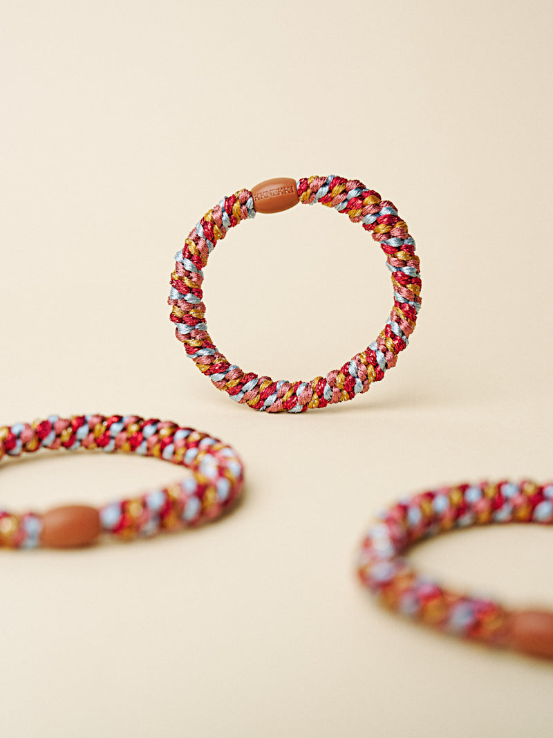 Kknekki Hair Tie, Mix Bordeaux Curry
