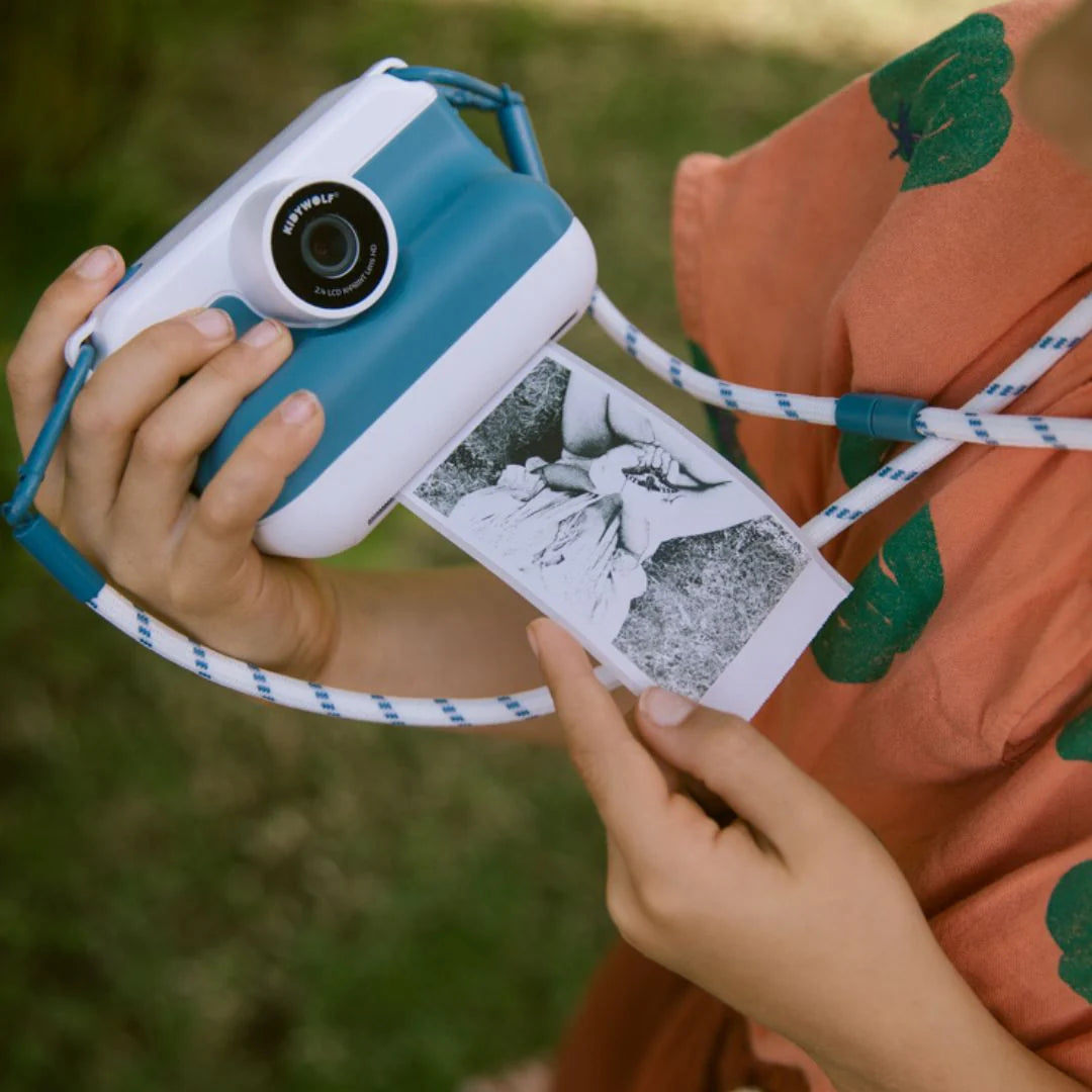 Kidywolf K-Print Instant Camera, Blue