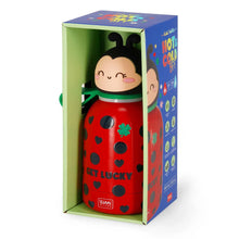 Load image into Gallery viewer, Kids' Vacuum Bottle - Hot&Cold BFF, Ladybug