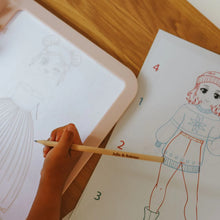 Lade das Bild in den Galerie-Viewer, LED-Zeichenbrett - K-Draw Fashion Pro Pink