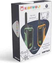 Kidytalk Walkie-Talkie-Set ''Grün und Gelb''